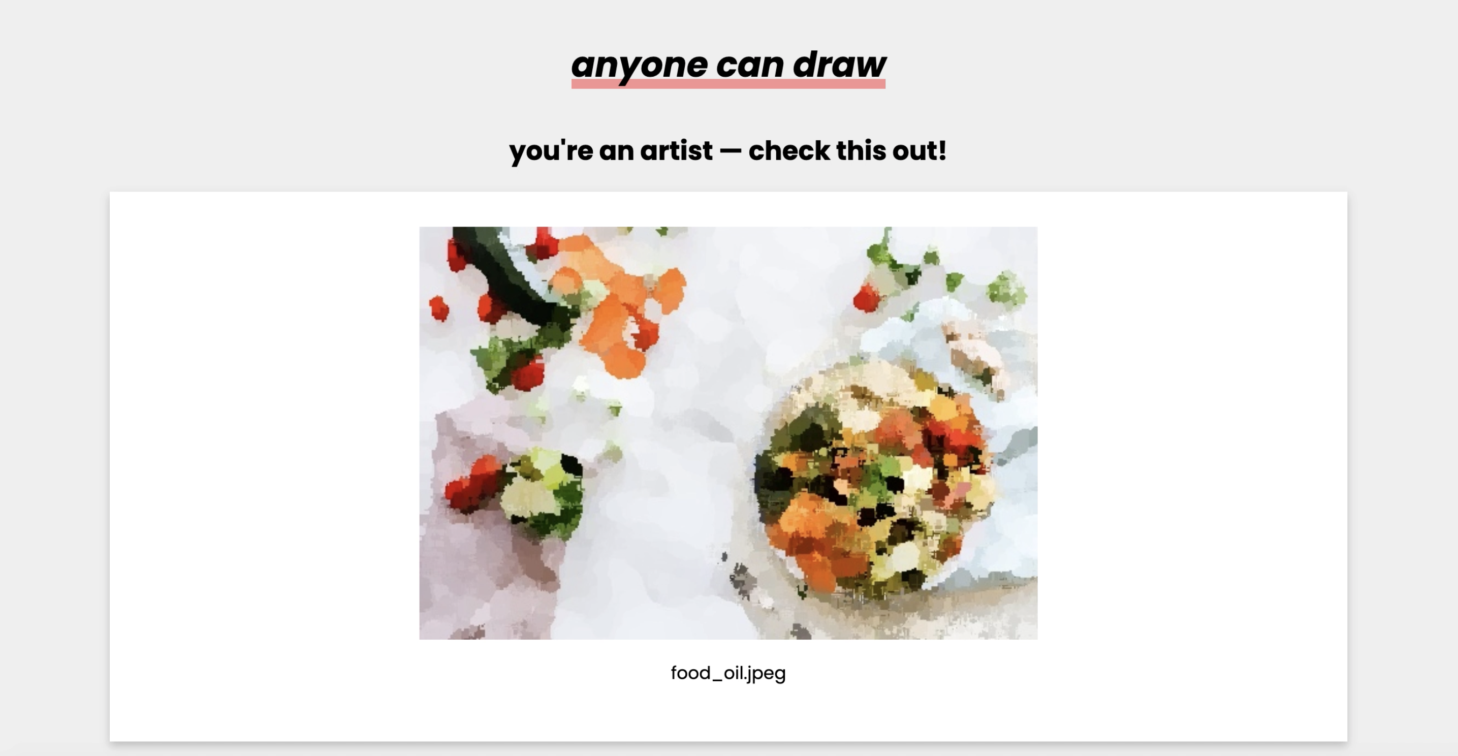 Anyone Can Draw